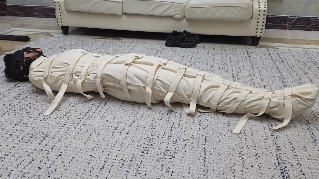 木乃伊睡袋纯捆挣扎-4