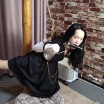 雅熙 学院风 单腿吊