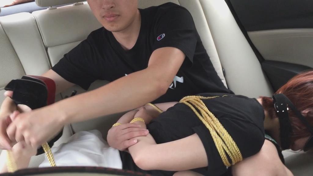 果果车上捆绑-5
