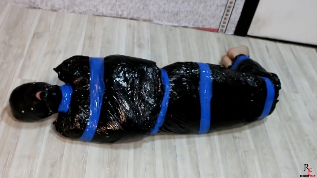 Nasty girl - tightly mummified and completely helpless-2 Nasty girl - tightly mummified and completely helpless-2