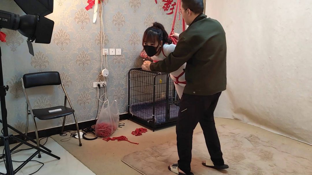 丰满的兔兔吊绑 连体-1