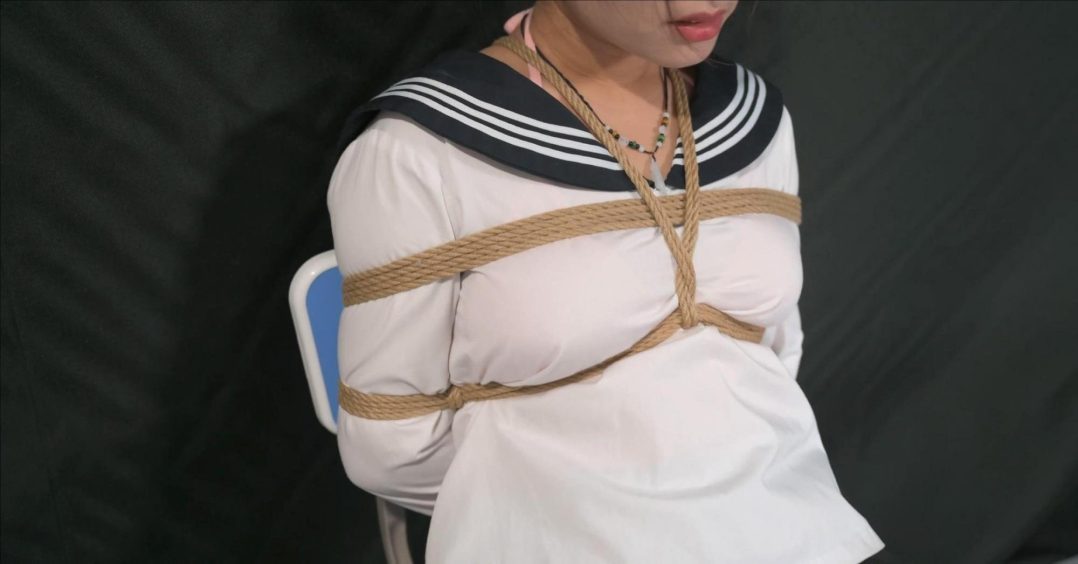 萱萱学生装KB阅读，读不好打屁股-5