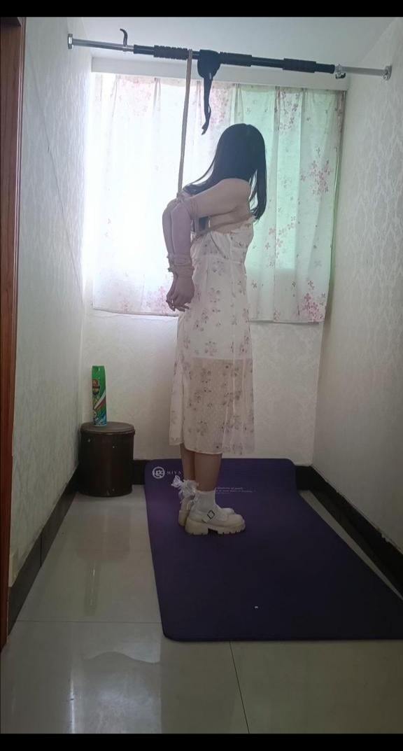 舞蹈生女孩捆绑初体验-3
