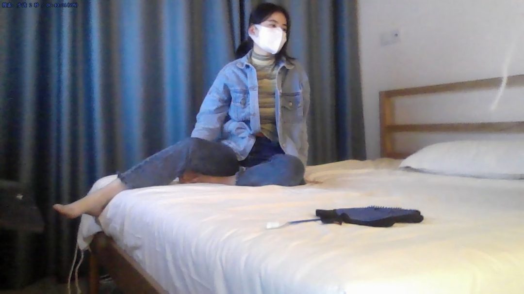 约绑18岁大学生小雅 捆绑tk挠痒-4