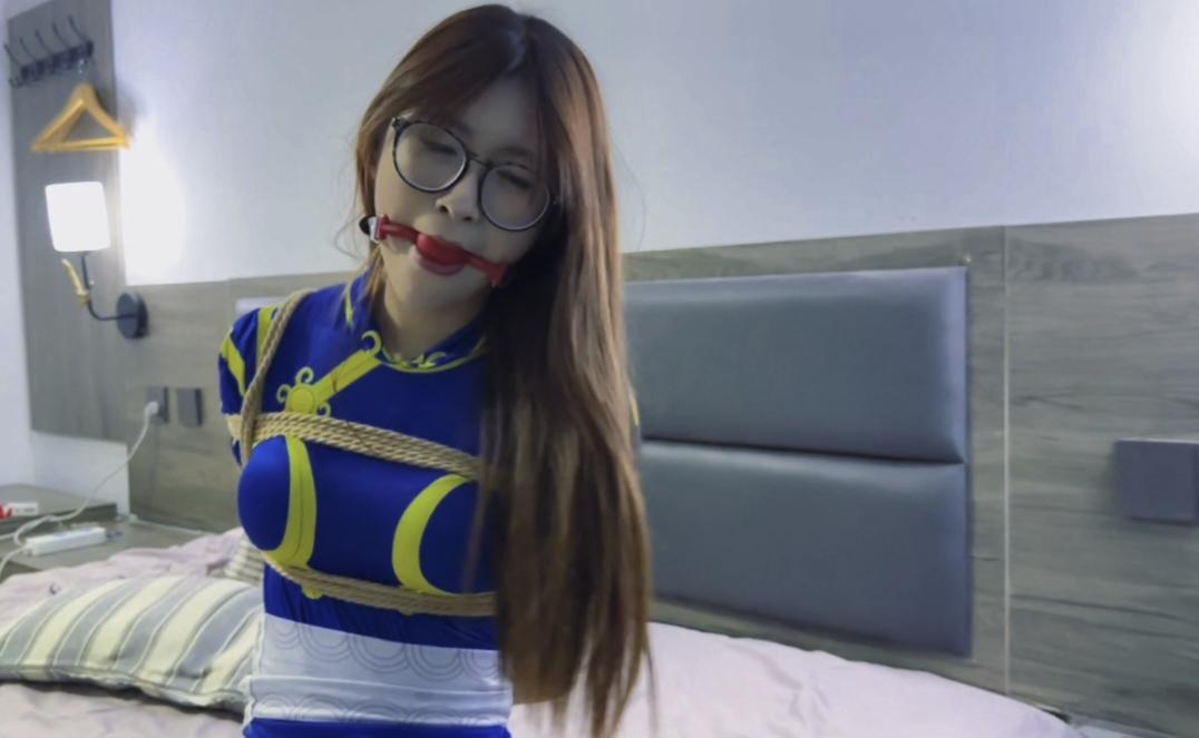 捕获之卧底春丽 春丽 捆绑 tk 紧缚调教-5