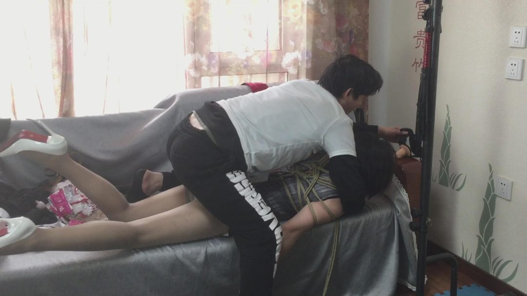 女M竹叶001 认识很多年的朋友第一次捆绑 开发...-6