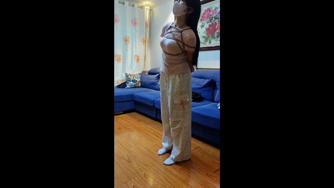 长裤白袜日式捆绑-3