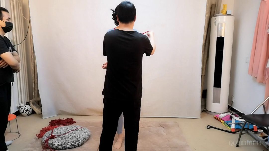 苏樱 瑜伽服训练 尝试吊绑-6