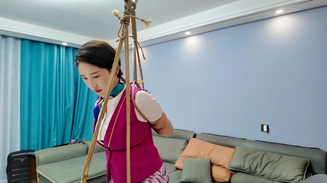 定拍茜茜后高手单腿吊-3