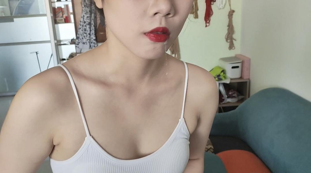 沐涵 cos原神(莹）被调教成小猫咪-6