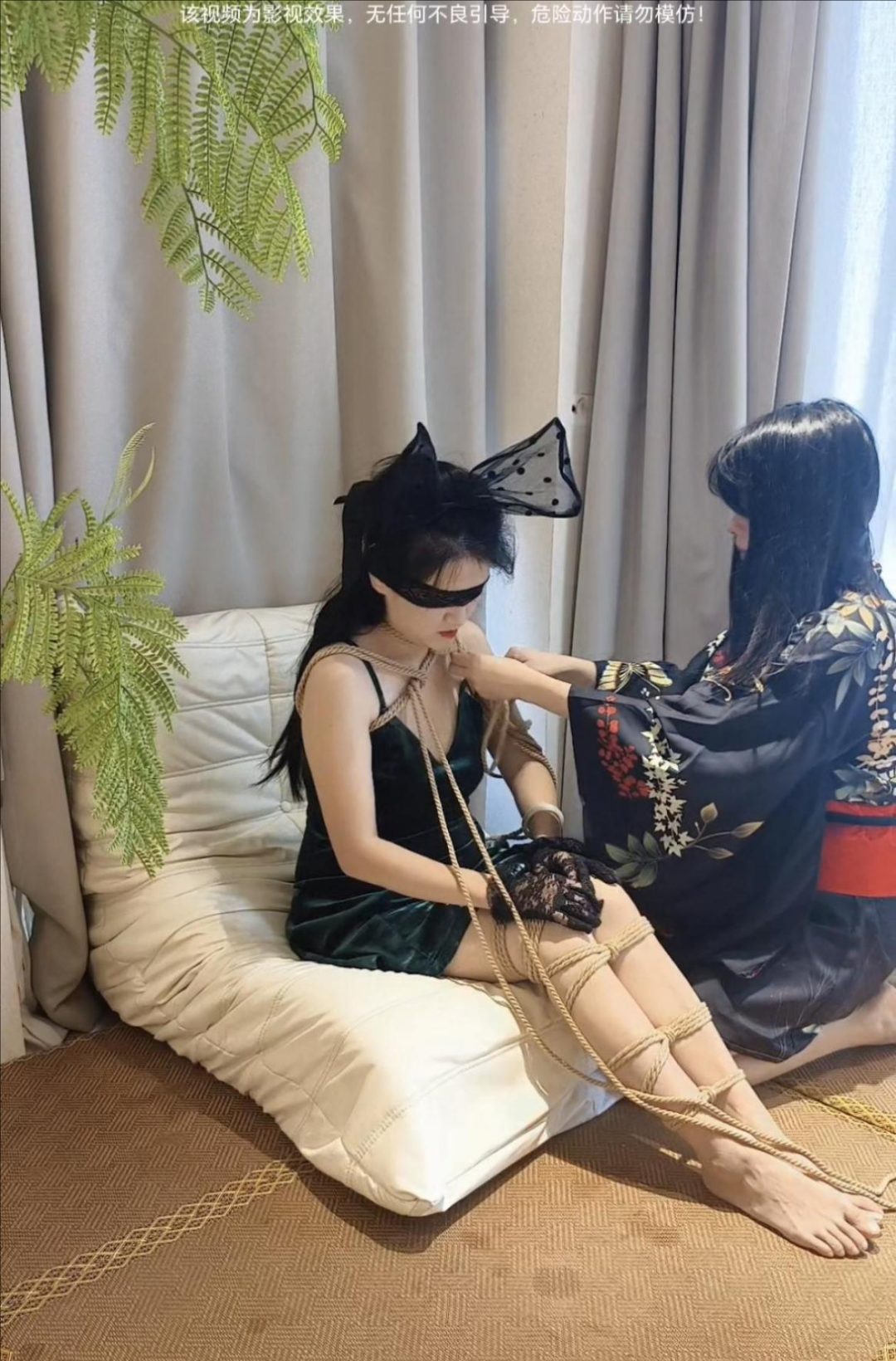 捆绑灰胶敷面窒息-1