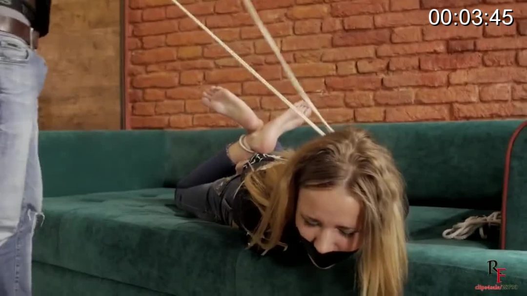Bondage with blonde. Got out of ropes and wrapped with a tape (HD 720p MP4)-3 Bondage with blonde. Got out of ropes and wrapped with a tape (HD 720p MP4)-3