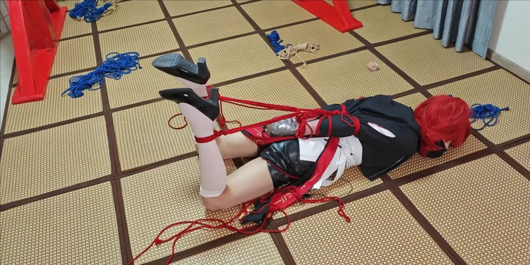 【欧金金工作室】【定拍】信徒的红绳与天使的羞耻驷马-4