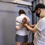 后手观音紧缚放置