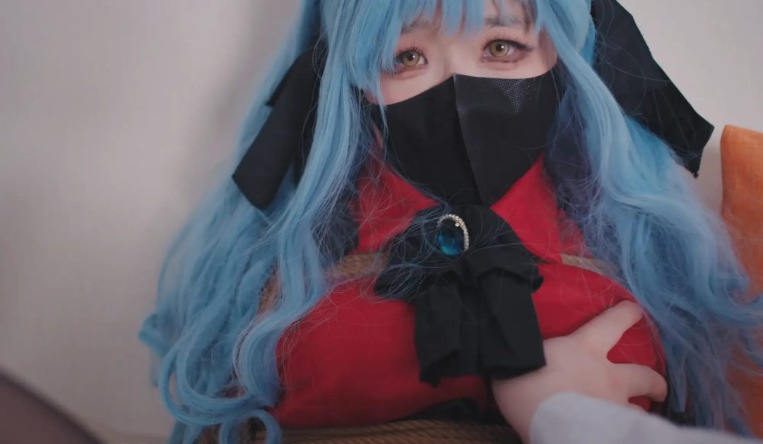 【小螺定拍】小螺丰川祥子cos+M腿+TK挣扎-3