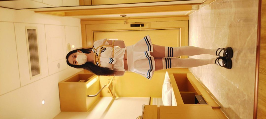 小Y星型折腿缚(水手服+白丝+口球+挣扎)-1