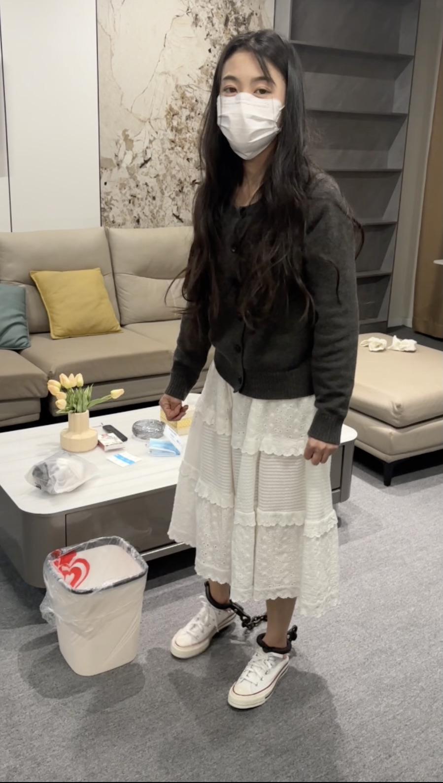 铆钉死镣妹子的日常vlog匡威帆布鞋-2 铆钉死镣妹子的日常vlog匡威帆布鞋-2