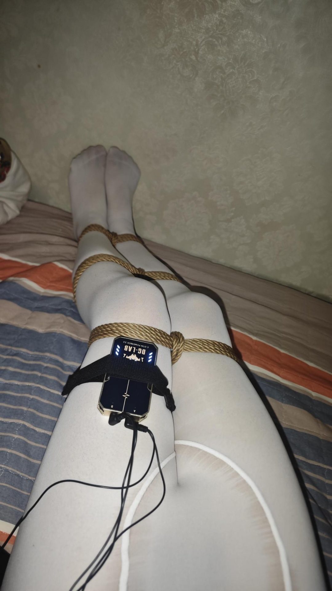 白丝捆绑高强度电击-2