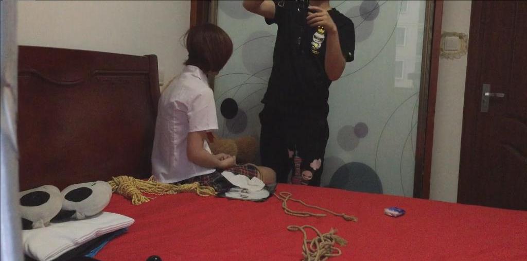 绳模果果第一次捆绑 小萝莉非常可爱乖巧^_-5