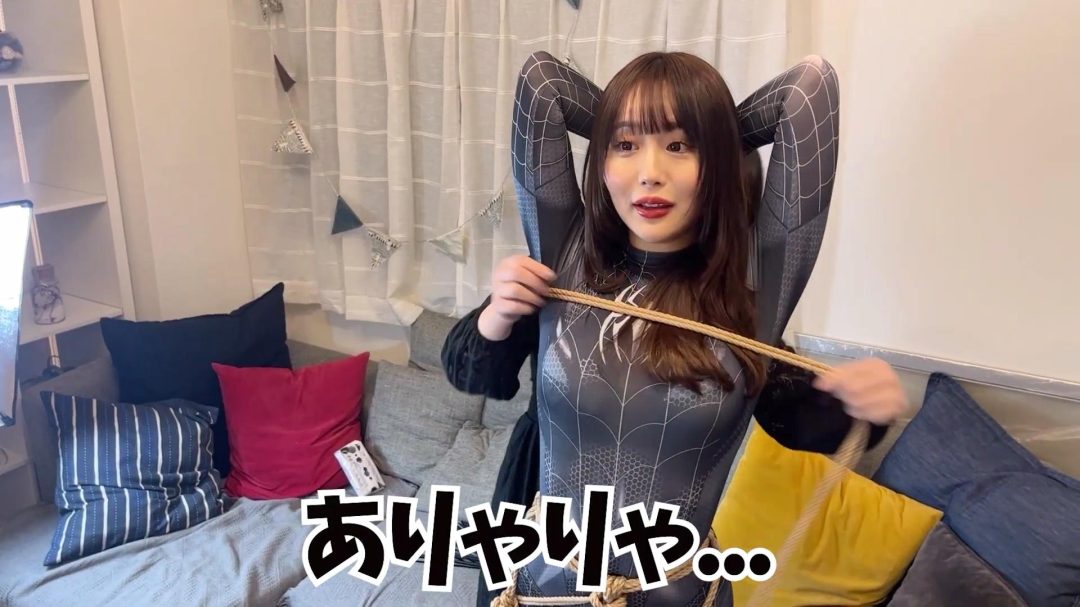 コスプレ美女を縛ってくすぐる、フェチ全部乗せ動画はコチラです【前編】-5