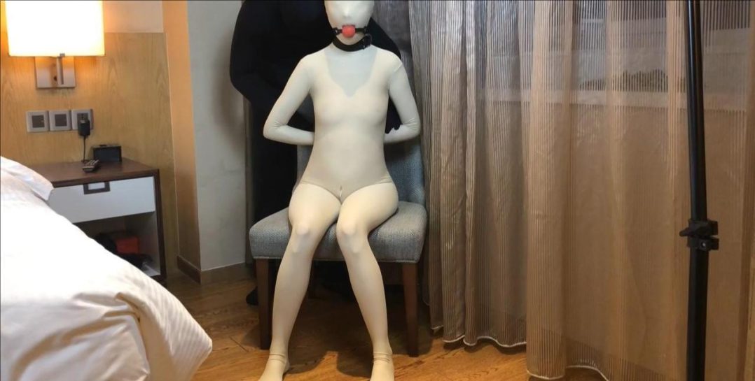 ZENTAI全包少女全身全身捆绑-1