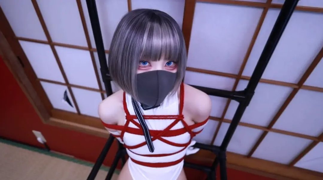 ハイレグ緊縛電流[X_X]調教【20分FUUL動画】-1