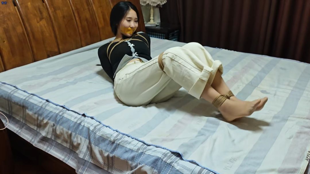 丝袜 驷马 肉丝 挠痒 恋足 捆绑 驷马 下-2