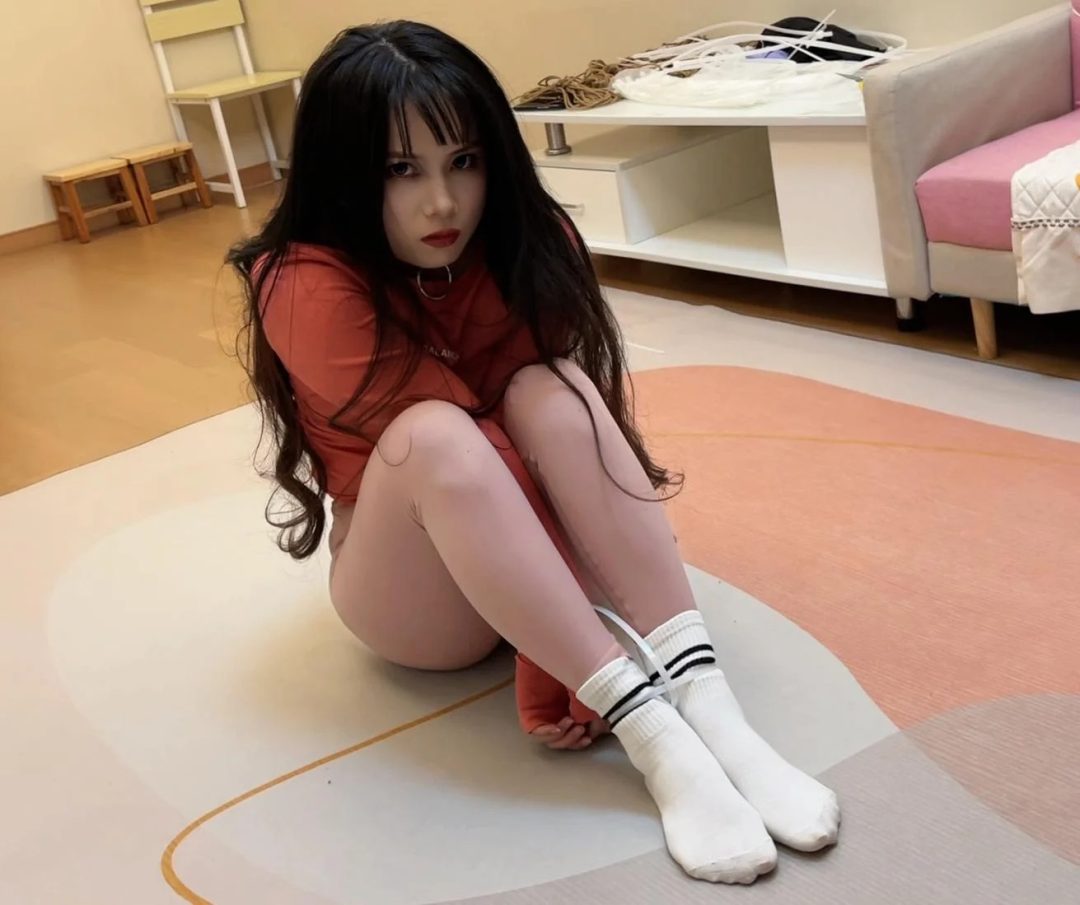 瑜伽服与扎带超紧欧式直臂结合之痛苦难耐直接麻痹双手多一分都坚持不住啦啦。。-6