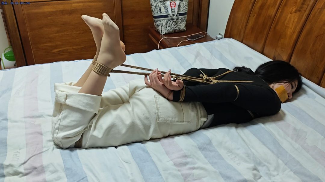 丝袜 驷马 肉丝 挠痒 恋足 捆绑 驷马 下-5
