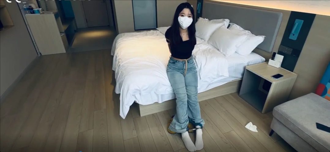 小圆 后手直臂 手铐 小白袜 TK-2