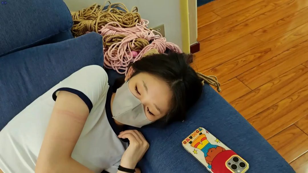 挠痒 棉袜 恋足 TK 捆绑 挣扎-7