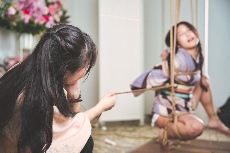古典縄ライブ:前乃菜々vol,2 和装舞台-2 古典縄ライブ:前乃菜々vol,2 和装舞台-2