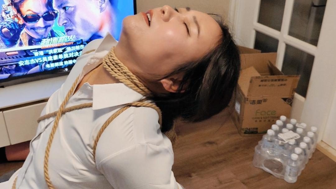 新疆丽丽的两段捆绑合集-5