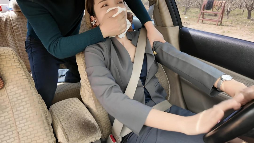 女经理车内捂晕二-3