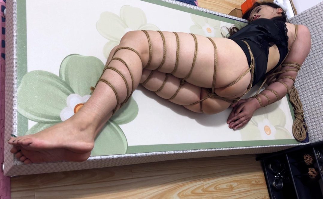 股绳 紧缚 直臂鸡翅驷马-6
