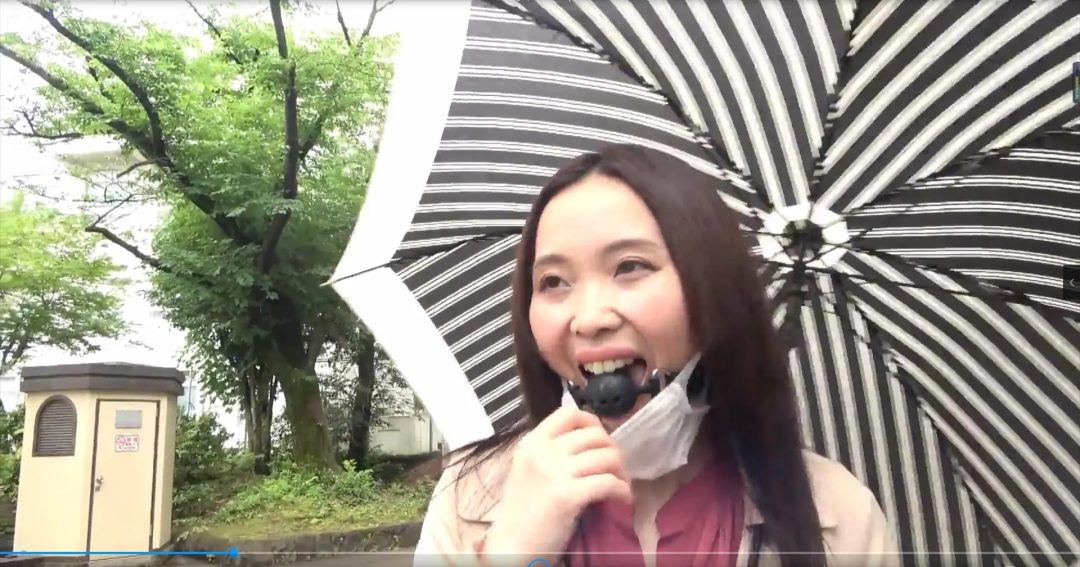 涎とM女とボールギャグ 辻芽愛里-2