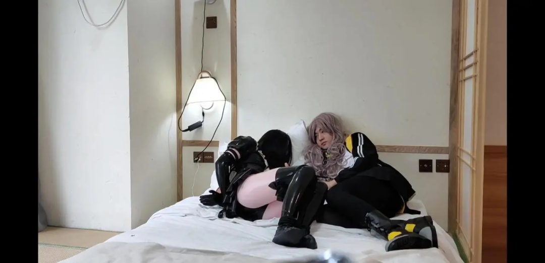 kigurumi胶衣捆绑电击放置tk调教3-3