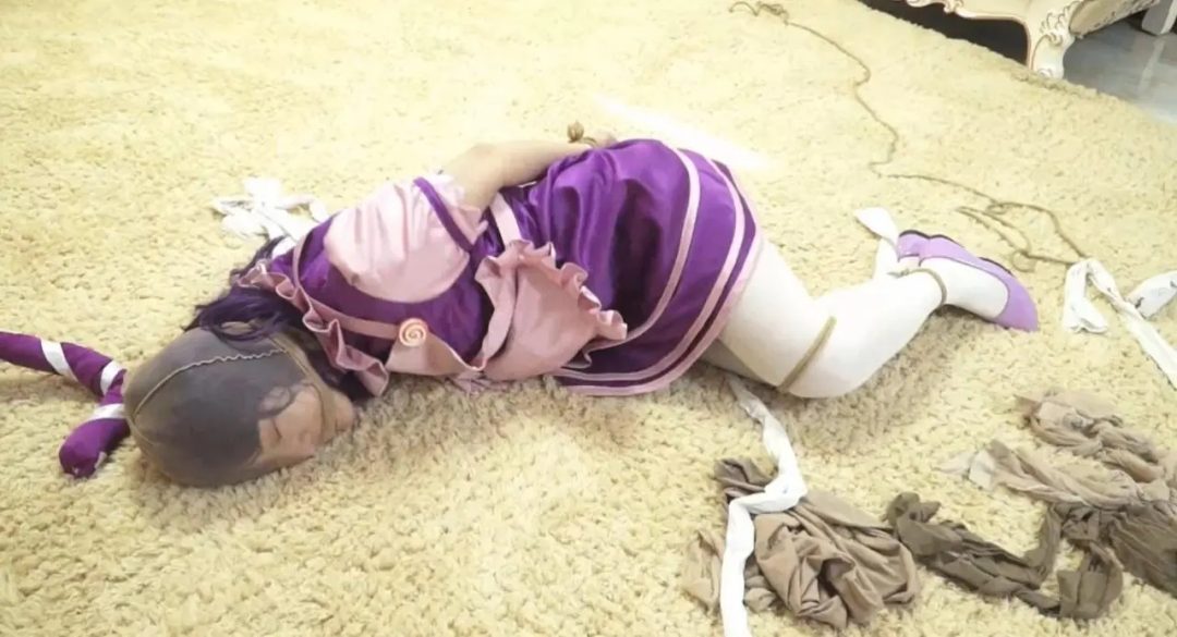 Cosplay[凯特琳与糖果女巫的对决 - 上] 女女、美腿、堵嘴、调教、、白丝、Cosplay-2