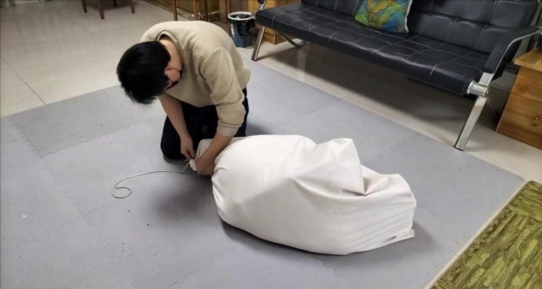 学生蝴蝶 日式反绑 学生 水手服 堵嘴挠痒西式 直臂并肘 股绳-8