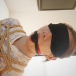 玲儿约拍（白色旗袍+白丝+高跟鞋+捆绑+口球+挣扎+蒙眼）
