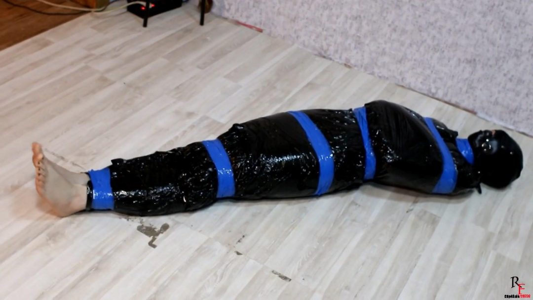 Nasty girl - tightly mummified and completely helpless-4 Nasty girl - tightly mummified and completely helpless-4