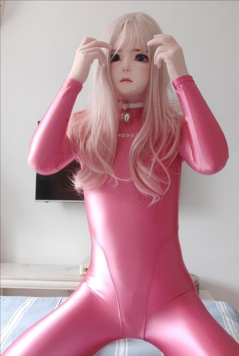 kigurumi紧身衣玩耍-2
