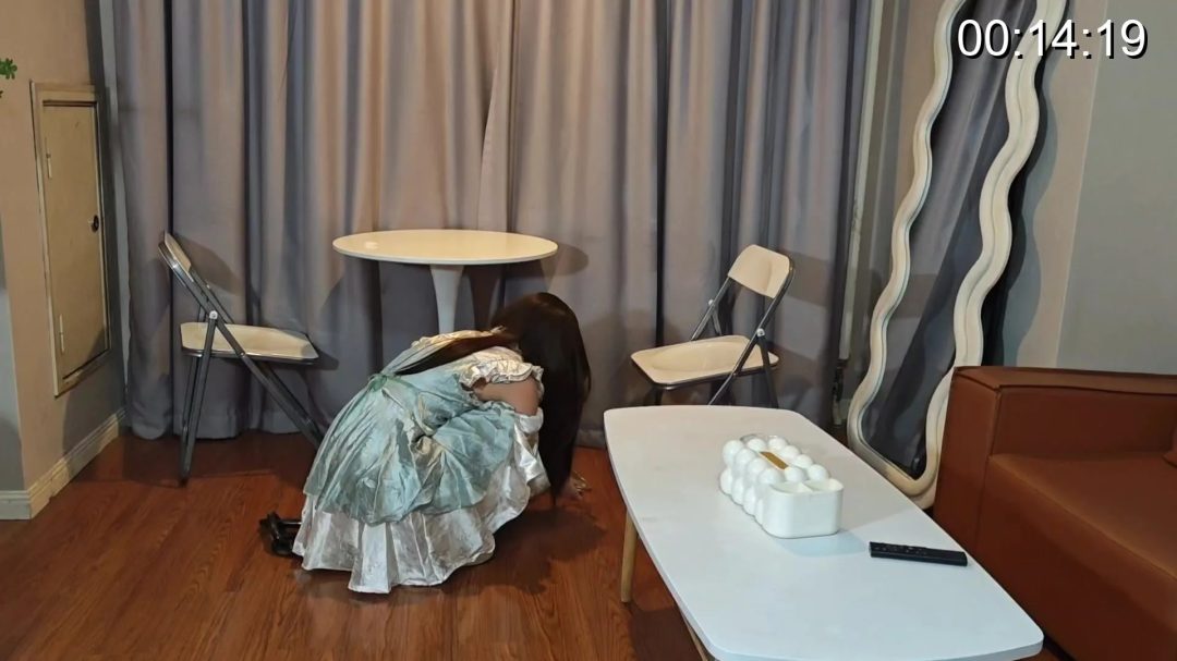 被逮捕的女大学生,镣铐木枷死镣逼供-1 被逮捕的女大学生,镣铐木枷死镣逼供-1