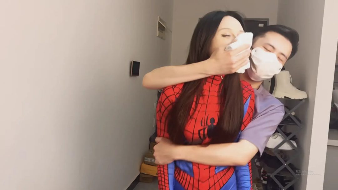 美女coser被入室捆绑(下)-蜘蛛侠c服被入室捂晕捆绑+丝袜捆绑+白丝脚+被丝袜全包+附全包全过程+丝袜堵嘴+全包放置挣扎等等-5 美女coser被入室捆绑(下)-蜘蛛侠c服被入室捂晕捆绑+丝袜捆绑+白丝脚+被丝袜全包+附全包全过程+丝袜堵嘴+全包放置挣扎等等-5