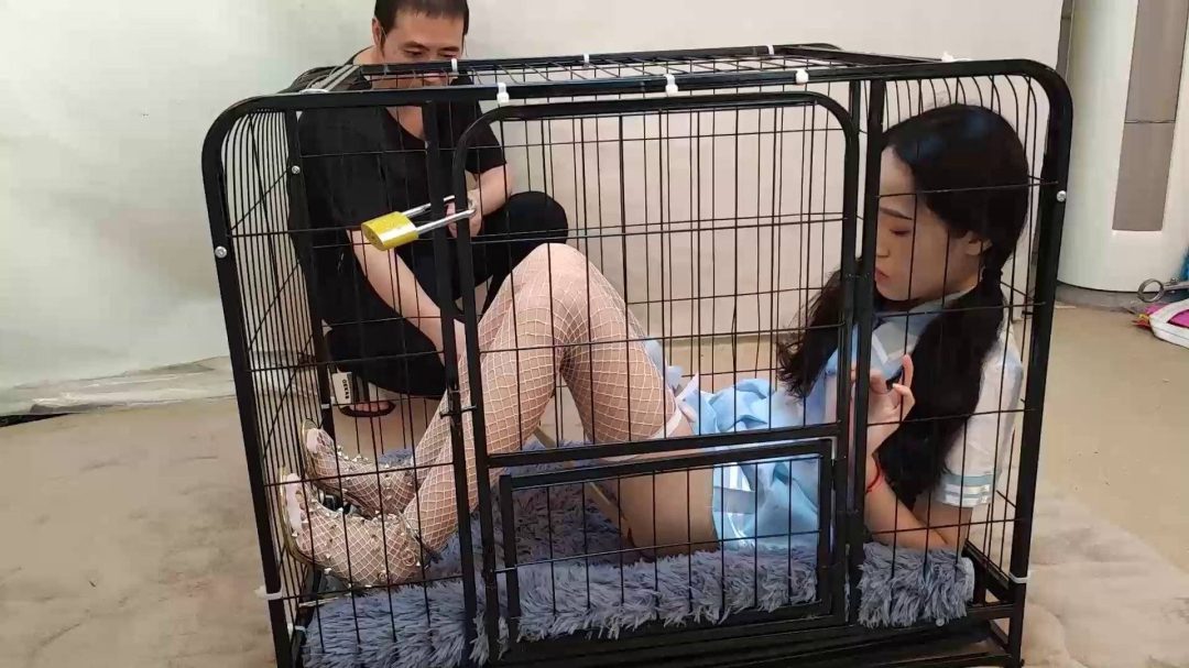 雅熙 笼子里的小学妹-5