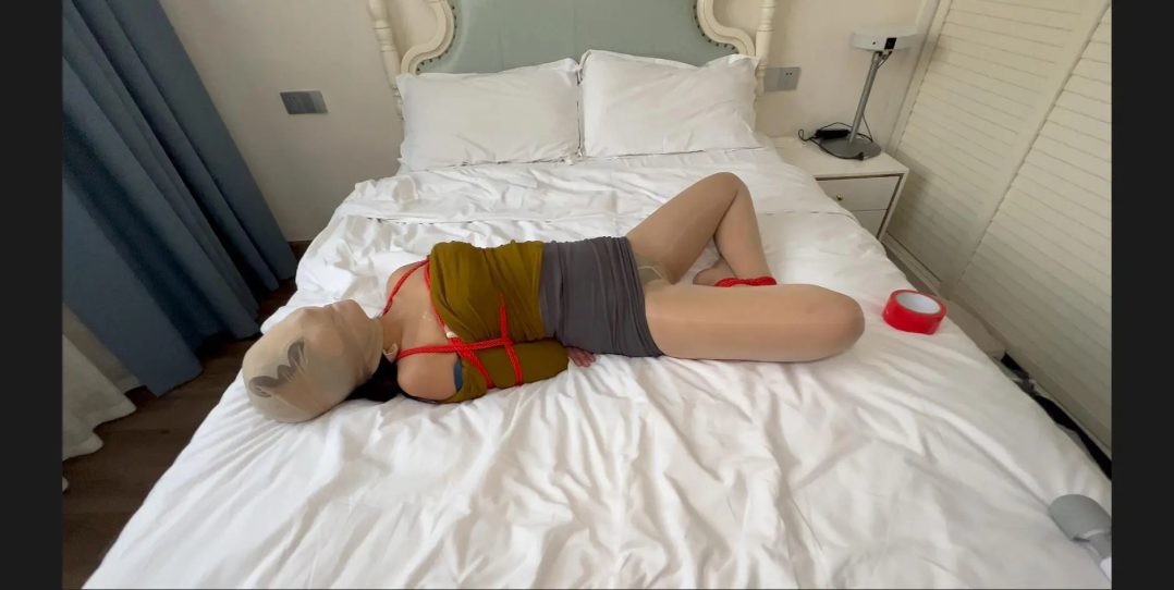 把小姐姐绑起来穿肉丝-4