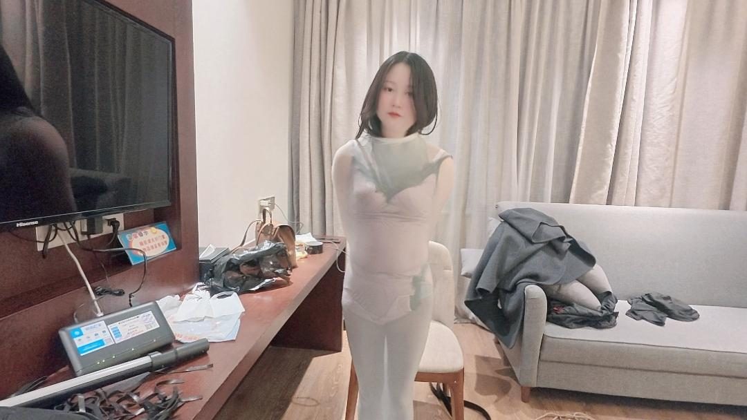 睡衣女孩的全包龟甲挣扎-7