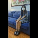 【墨色】周周连衣裙白袜tk采访