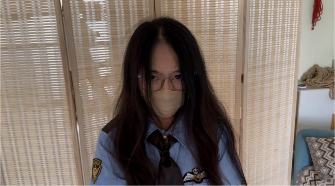 【禾一原创】冰拧黑色高跟多重丝袜堵嘴，演技超好-1
