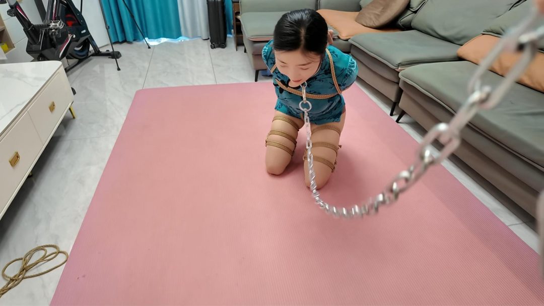 佳佳后手观音M腿展示-7